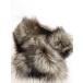 SAGA FOX* палантин / мех /BRW/ женский 