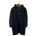 Aquascutum* полупальто "даффл коут" /38/ шерсть /NVY/MADE IN ENGLAND/ в целом шерсть шар иметь 