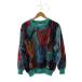 WACKO MARIAYULA ɴ MOHAIR KNIT JACQUARD SWEATER/M/إ/22FW-WMK-K