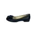 CHANEL* черепаха задний / загрязнения иметь / Flat туфли-лодочки /35.5/BLK/ кожа /G29019
