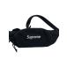 Supreme* сумка-пояс / нейлон /BLK/ одноцветный 