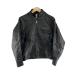 Schott* single rider's jacket /36/ leather /BLK