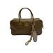 YOUNG &amp; OLSEN*SMOOTH LEATHER BOTTLE BAG/ сумка "Boston bag" / телячья кожа /KHK/ одноцветный //