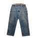 Carhartt* двойной колено / painter's pants /42/ Denim /IDG/B73DST//