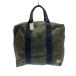 STUSSY*CANVAS FLIGHT BAG/ сумка "Boston bag" / хлопок /KHK