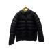 NIKE* пуховик /XL/ полиэстер /BLK/ молния держать рука повреждение /626919-010