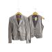 TORNADO MART* жакет + лучший комплект /laperu, правый рука пятна грязный иметь /M/ полиэстер /SLV/TJK-0504