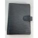 LOUIS VUITTON* Agenda MM_ epi / кожа /BLK/ мужской 