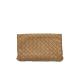 BOTTEGA VENETA* клатч / кожа /BEG/ одноцветный //