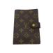 LOUIS VUITTON* Agenda PM_ монограмма * парусина /PVC/BRW/ общий рисунок / женский 