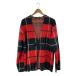 glamb20AW/Check cardigan /GB0320/KNT10