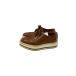 PRADA* wing chip / эспадрильи /35/ Brown / кожа 