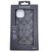 COACH*iPhone15 кейс / парусина /BLK/ общий рисунок / женский /CT682