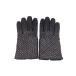  перчатки / кожа ягненка /BLK/ одноцветный / мужской /CA077/gloves fratelli forino/ плетеный включено 
