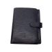 LOUIS VUITTON* Agenda MM_ epi _NVY/--/BLK/ мужской 