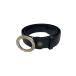 BVLGARI* Circle Logo / Be Zero One ремень / кожа /BLK/ одноцветный / мужской 