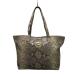 MICHAEL KORS* большая сумка / кожа / серый / животное / узор под питона 