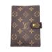 LOUIS VUITTON* Agenda PM_ монограмма _BRW/ кожа /BRW/ мужской //