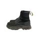 Dr.Martens* треккинг ботинки /UK8/BLK/ парусина /AW006