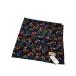 MEYAME* шарф /--/BLK/ цветочный принт / женский 