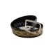 GUCCI* ремень /GG парусина × кожа /BEG/ мужской /449716 KY9LN
