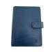 LOUIS VUITTON* Agenda MM_ epi /PVC/BLU/ женский 