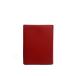 LOUIS VUITTON* обложка для записной книжки / кожа /RED/ женский //