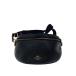 COACH* сумка-пояс _ ремень сумка _ все кожа / телячья кожа /BLK