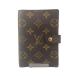 LOUIS VUITTON* Agenda PM_ монограмма _BRW/ кожа /BRW/ женский 