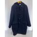 KANSAI YAMAMOTO*OLD/JEANS/ подкладка noba проверка / полупальто "даффл коут" /L/ шерсть /NVY