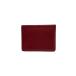 IL BISONTE* футляр для карточек / кожа /RED/ одноцветный / мужской 