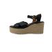 COACH*Kimberly Espadrille/ эспадрильи /US5/BLK/ кожа /c8910//