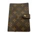 LOUIS VUITTON* Agenda PM_ монограмма * парусина /--/BRW/ женский //