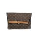 LOUIS VUITTON* небольшая сумочка *p Lien to_ монограмма * парусина /--/BRW/ общий рисунок 