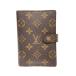 LOUIS VUITTON* Agenda PM_ монограмма * парусина /--/BRW/ женский //
