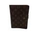 LOUIS VUITTON* Agenda MM_ монограмма * парусина / кожа /BRW/ мужской //