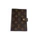 LOUIS VUITTON* Agenda PM_ монограмма * парусина / кожа /BRW/ монограмма / женский 