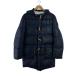 COMME des GARCONS HOMME*AD2004/ down полупальто "даффл коут" //L/ нейлон /BLK/HN-C022