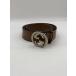 GUCCI* Inter locking G/ ремень / кожа /BRW/ мужской /546389