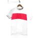 felkod*Mock Neck Fake Layered Short Sleeve/ Golf одежда /S/ белый /F22N070