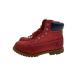 Timberland*6 дюймовый premium ботинки / гонки выше ботинки / треккинг ботинки /11M/RED/ замша /8207A
