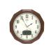 CITIZEN* Citizen /4fy606-b/ clock / electro-magnetic wave clock / Brown 