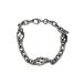 GUCCI* Inter locking / цепь браслет /SV925/SLV/ мужской //