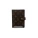 LOUIS VUITTON* Agenda PM_ монограмма * парусина /--/BRW/ общий рисунок / мужской //