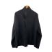 AURALEE��BABY CASHMERE KNIT SHAWL COLLOR BIG CARDIGAN/5/BLK/A22AC01BC
