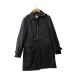 BURBERRY BLACK LABEL* полупальто "даффл коут" /L/ хлопок /BLK/ одноцветный /BMA41-110-09//