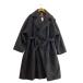 KOOI* полупальто "даффл коут" /1/ шерсть / многоцветный / одноцветный /22KO-AW16//