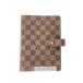 LOUIS VUITTON* Agenda MM_ Damier *eben/--/BRW/ женский 
