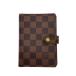LOUIS VUITTON* Agenda PM_ Damier *eben/ кожа /BRW/ общий рисунок / женский 