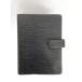 LOUIS VUITTON* Agenda MM_ epi / искусственный шелк /BLK/ мужской 